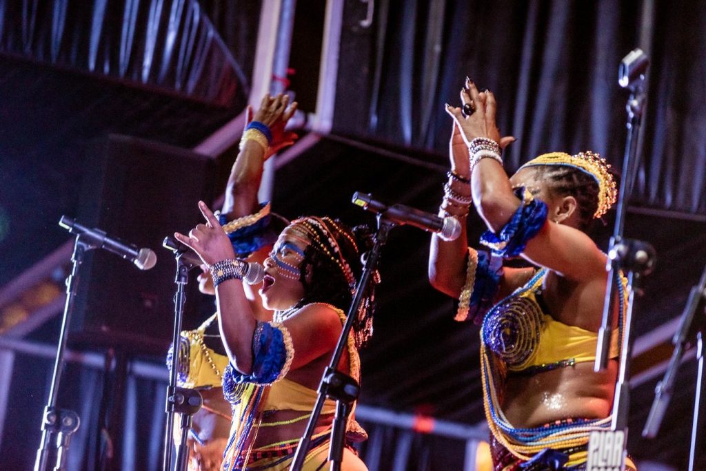 Femi Kuti en Estación del Norte de Zaragoza, 9/10/22. Foto, Jaime Oriz