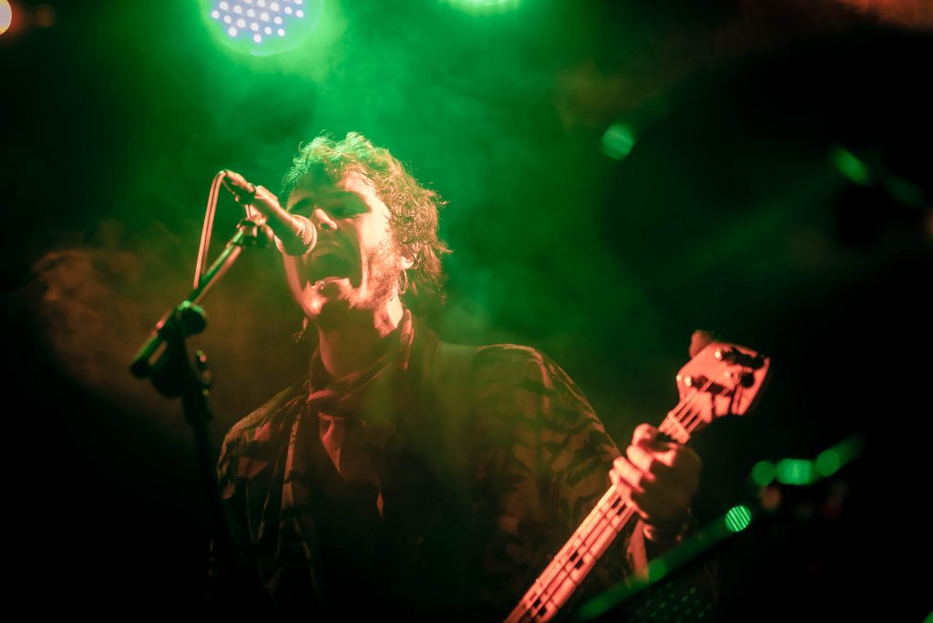 Los Bengala en la Sala López de Zaragoza, 11/10/22. Foto, Jaime Oriz