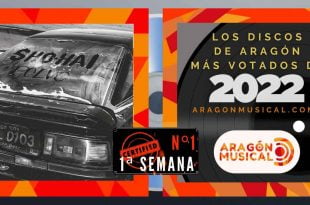 'Polvo' de Sho-Hai, primer número 1 de los Discos Aragoneses de 2022 de Aragón Musical
