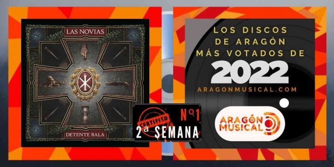 Discos aragoneses más votados de 2022 en la segunda semana.
