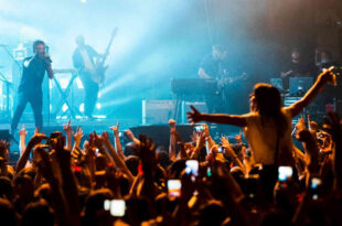 Se prepara el FIZ 2023. Foto de Vetusta Morla durante el FIZ 2019. Por Ángel Burbano para Aragón Musical.