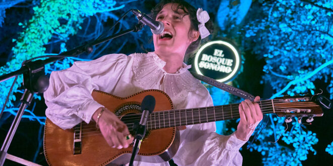 Lorena Álvarez. El Bosque Sonoro 23/6/23. Foto, Luis Lorente