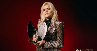 Erin Memento en los 21º Premios de la Música Aragonesa. Foto de Jal Lux.