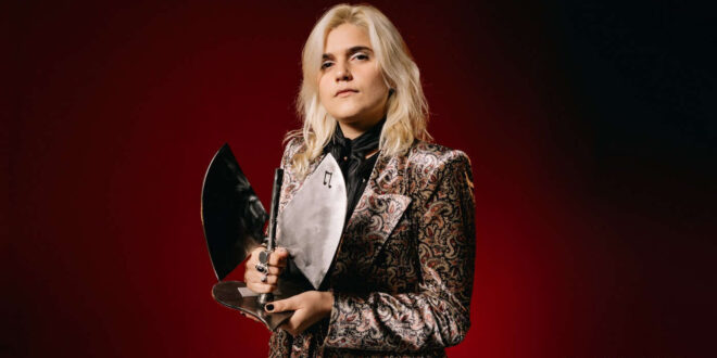 Erin Memento en los 21º Premios de la Música Aragonesa. Foto de Jal Lux.