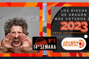 'Rompecabezas' de Yago & Los Olvidados es el número 1 de los discos aragoneses más votados de 2023 en la 14ª semana.