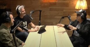 Cuti Vericad durante la conversación en el podcast La Nave