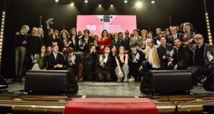 Foto de familia de los 26º Premios de la Música Aragonesa