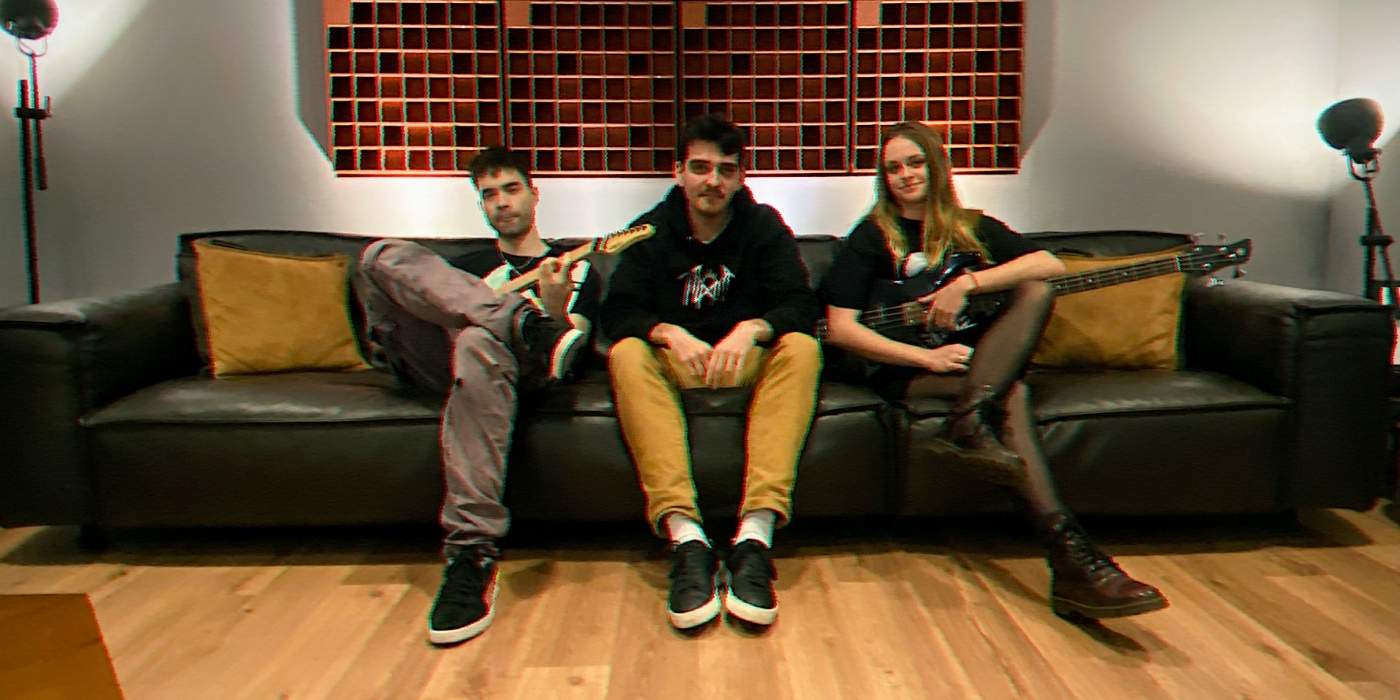 Paper Lake, con Isaak, Angie y Manel, en Medusa Estudio de Barcelona.