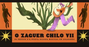 Portada del disco 'O Zaguer Chilo VII' promovido por Asociación Cultural Nogará - Religada.