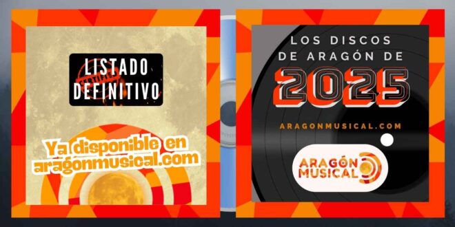 Tras veinticuatro semanas de votaciones ya está disponible el listado final de los Discos Aragoneses de 2025.