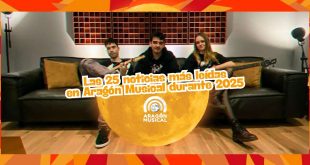 Paper Lake protagonizan las noticias más leída en Aragón Musical durante el año 2025.