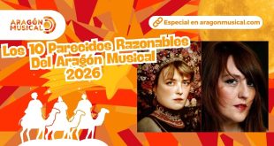 Ya están disponibles Los 10 Parecidos Razonables del Aragón Musical 2026.