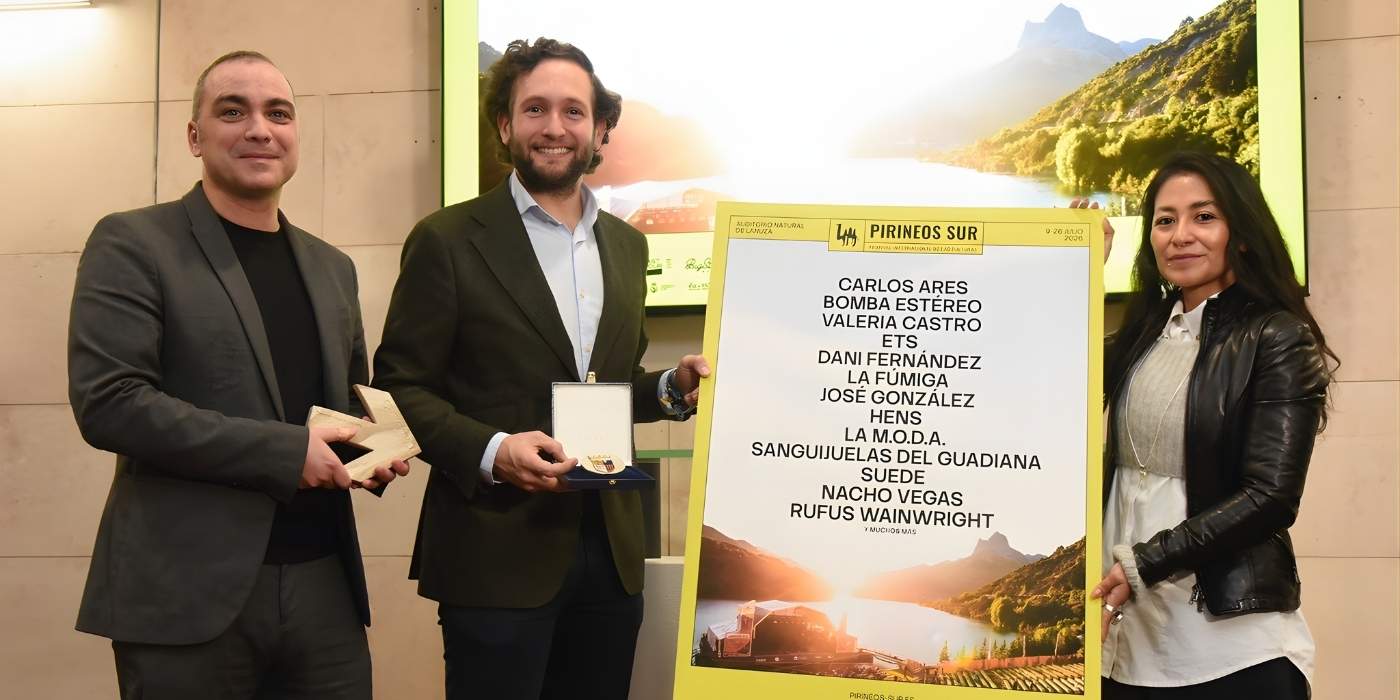 Pirineos Sur durante su primera presentación del cartel para 2026.