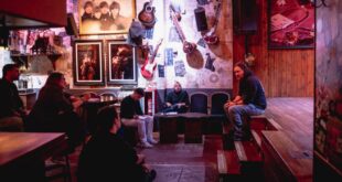 Pablo Cano 'Patxi' durante la presentación del 10º aniversario de la actual gestión del Rock & Blues. Foto de Jaime Oriz.