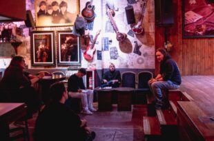 Pablo Cano 'Patxi' durante la presentación del 10º aniversario de la actual gestión del Rock & Blues. Foto de Jaime Oriz.