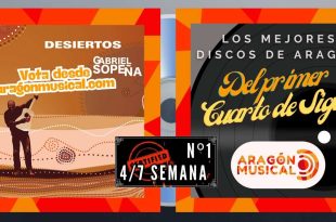 El trabajo 'Desiertos' de Gabriel Sopeña es el más votado en la cuarta semana de votaciones al mejor disco aragonés del primer cuarto de siglo.