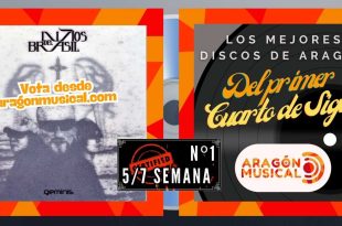 El trabajo 'Géminis' de Niños del Brasil es el más votado en la quinta semana de votaciones al mejor disco aragonés del primer cuarto de siglo.