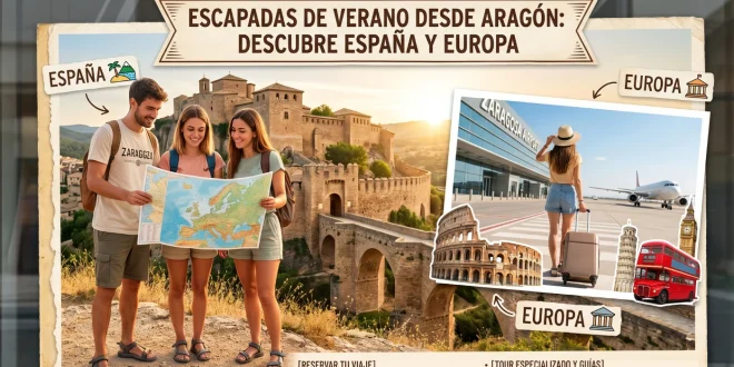 Escapadas de verano desde Aragón