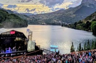 Pirineos Sur 2025 - Concierto de Viva Suecia y Ultraligera. Foto Aragón Musical.